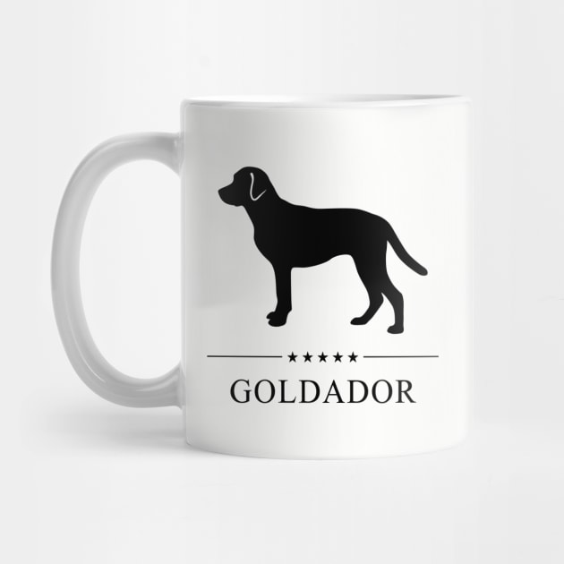 Goldador Black Silhouette by millersye